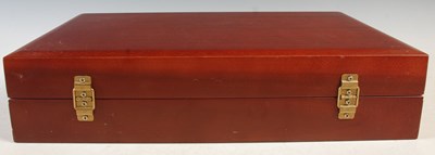 Lot 161 - A late 20th century eight place setting silver...