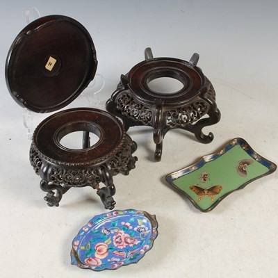 Lot 401 - A group of Asian works of art to include three...