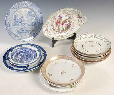 Lot 411 - A collection of fourteen assorted 19th century...