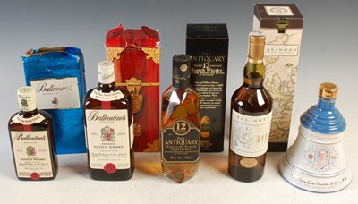 Lot 431 - Five bottles of Scottish whisky, to include...