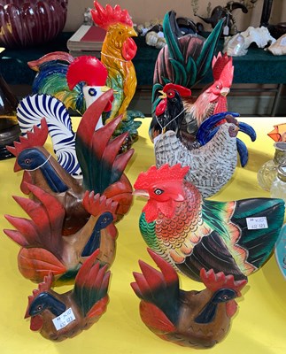 Lot 446 - A collection of ten assorted decorative...