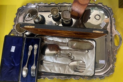 Lot 452 - A collection of EP ware to include...
