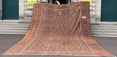 Lot 809 - A large Antique Persian carpet, late 19th/...