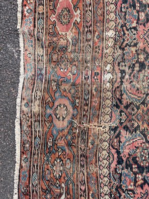 Lot 809 - A large Antique Persian carpet, late 19th/...