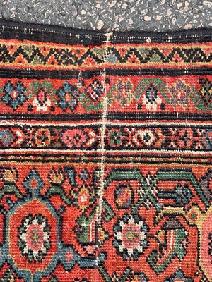 Lot 809 - A large Antique Persian carpet, late 19th/...