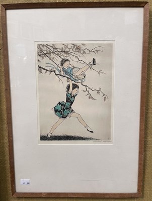Lot 601 - Vernon Thomas (1894-1962) Swing High coloured...