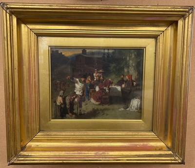 Lot 623 - Late 19th century European School The Outdoor...