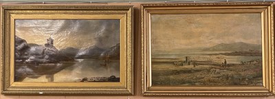 Lot 624 - 19th century Scottish School  
Highland loch...