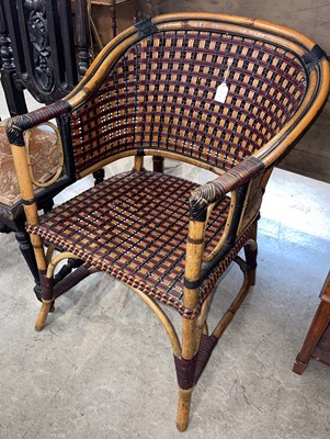 Lot 685 - An early 20th century Belvoir canework...