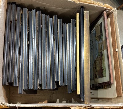 Lot 714 - A collection of assorted decorative prints and...