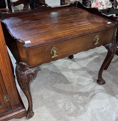 Lot 707 - A George III style reproduction mahogany...