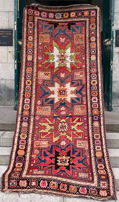 Lot 812 - A Persian long rug, late 19th/ early 20th...