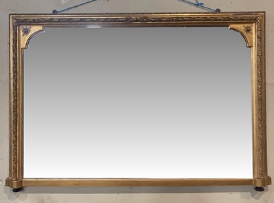 Lot 744 - A late 19th/early 20th century giltwood...