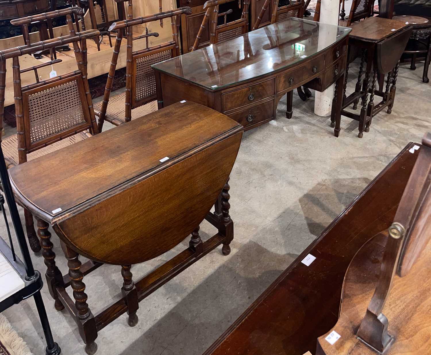Lot 756 - An early 20th century George III style