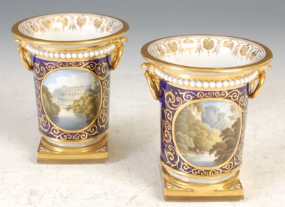 Lot 293A - A pair of 19th century Flight Barr & Barr...
