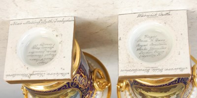 Lot 293 - A pair of 19th century Flight Barr & Barr...