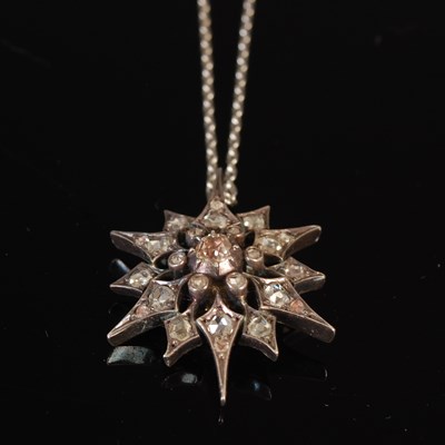 Lot 304E - A late 19th century white metal mounted...