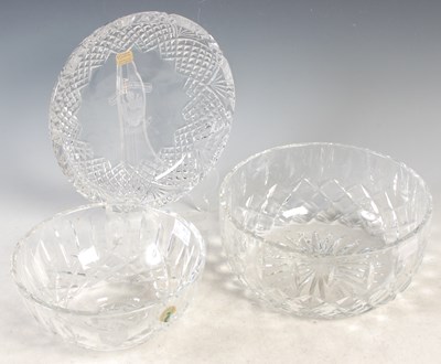Lot 7 - A Waterford Crystal 7" Wicklow lead crystal...