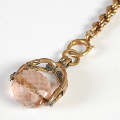 Lot 65 - A yellow metal rope twist chain, tests as 14ct...