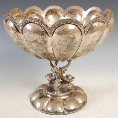 Lot 108 - A Continental silver table centrepiece bowl,...