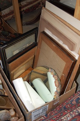 Lot 465 - Box - decorative pictures, prints, frames etc...