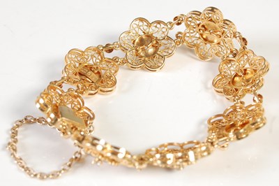 Lot 203 - A yellow metal, blue enamel and diamond set...