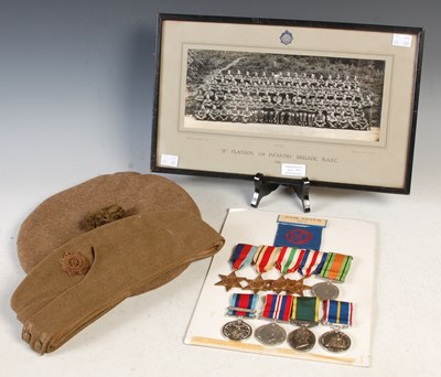 Lot 301 - World War II Military Interest - a group of...