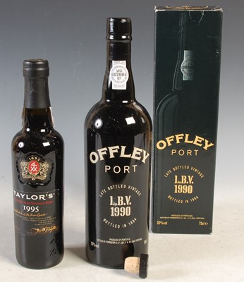 Lot 315 - A boxed bottle of Offley Port, LBV 1990,...