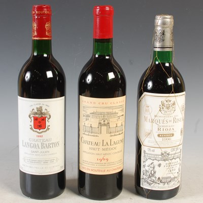 Lot 312 - Three bottles of vintage wine to include...