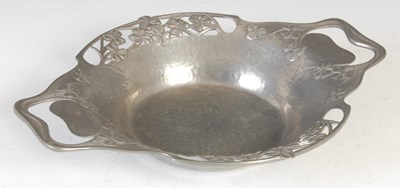 Lot 190 - A Liberty & Co. Tudric pewter oval dish with...