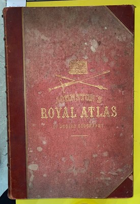 Lot 394 - One Volume, Johnston's Royal Atlas of Modern...