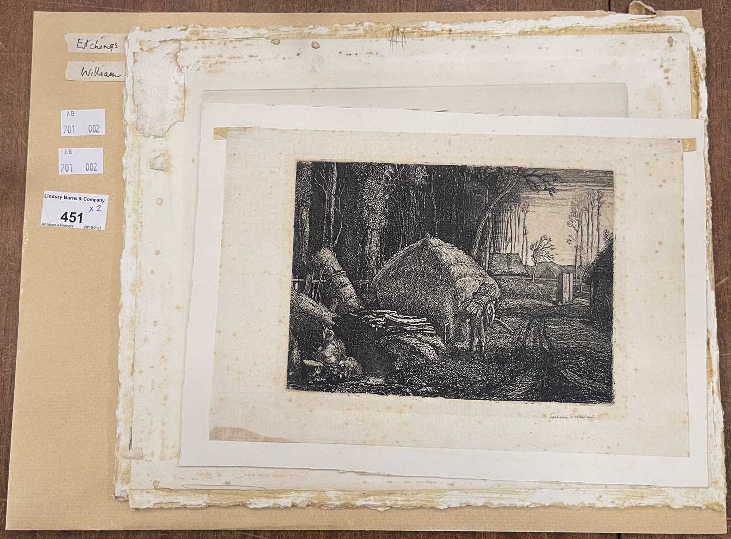 Lot 554 - Graham Sutherland OM (1903-1980) Pecken Wood...