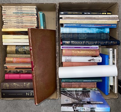 Lot 511 - Two boxes of assorted books, to include Royal...