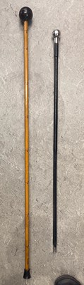 Lot 527C - A vintage Tailors stick, with later Bakelite...