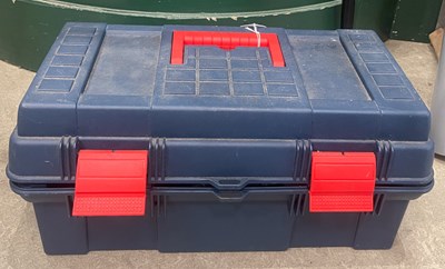 Lot 527F - Box of assorted fishing tackle, to include a...