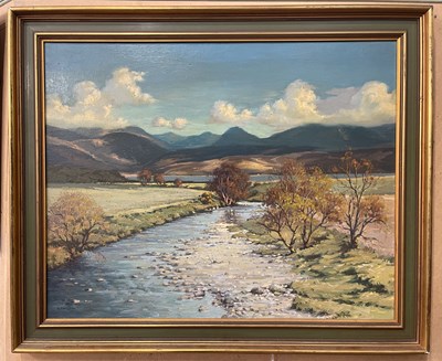 Lot 539 - R. Forsyth (20th century) Arran from Mull of...