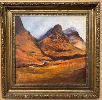 Lot 547 - Yvonne Hawker (20th century) 
Glencoe 
oil on...