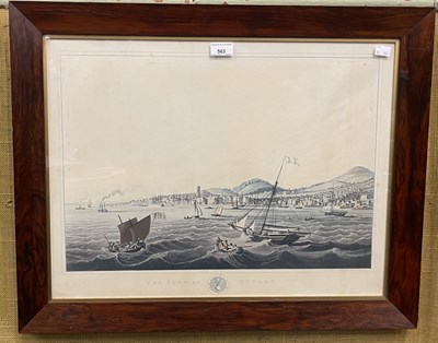 Lot 563 - After I. Clark 
The town of Dundee 
coloured...