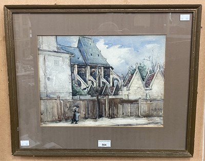 Lot 564 - Stewart Carmichael (1867-1950) 
Street scene...