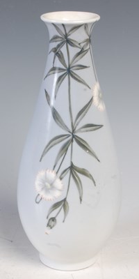 Lot 236 - A Royal Copenhagen porcelain vase decorated...