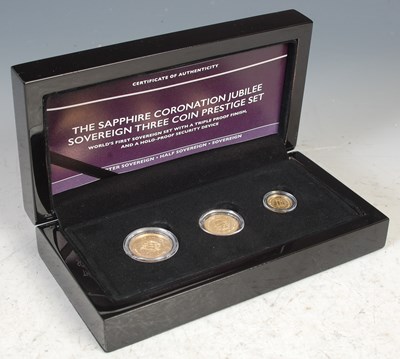 Lot 244 - Hattons of London, the sapphire Coronation...