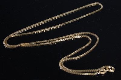 Lot 247 - A 9ct gold necklace, 5.7 grams.