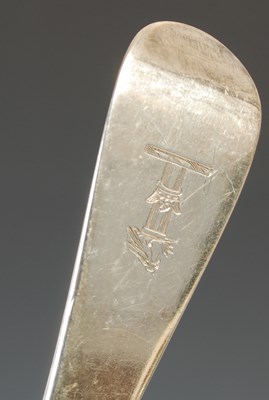 Lot 290 - A part canteen of silver flatware, engraved...