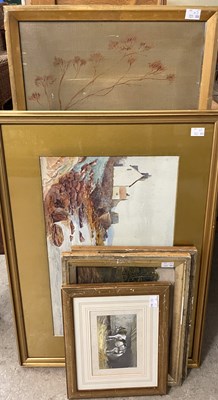 Lot 605 - Early 20th century Scottish School  
Stag in a...
