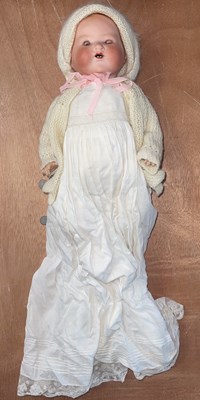 Lot 474 - A German bisque head doll by Armand Marseille...