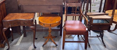 Lot 625 - A group of furniture to include a 19th century...
