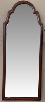 Lot 600 - An early 20th century walnut framed wall...