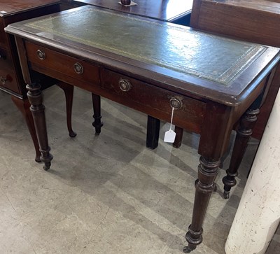 Lot 669 - A late 19th century stained pine side...