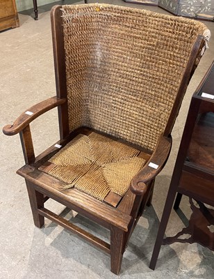 Lot 700 - An early 20th century stained oak child's...