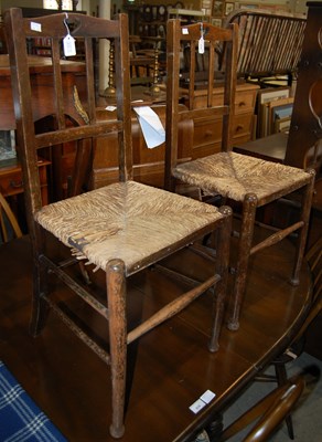 Lot 619 - A pair of early 20th century Arts & Crafts...